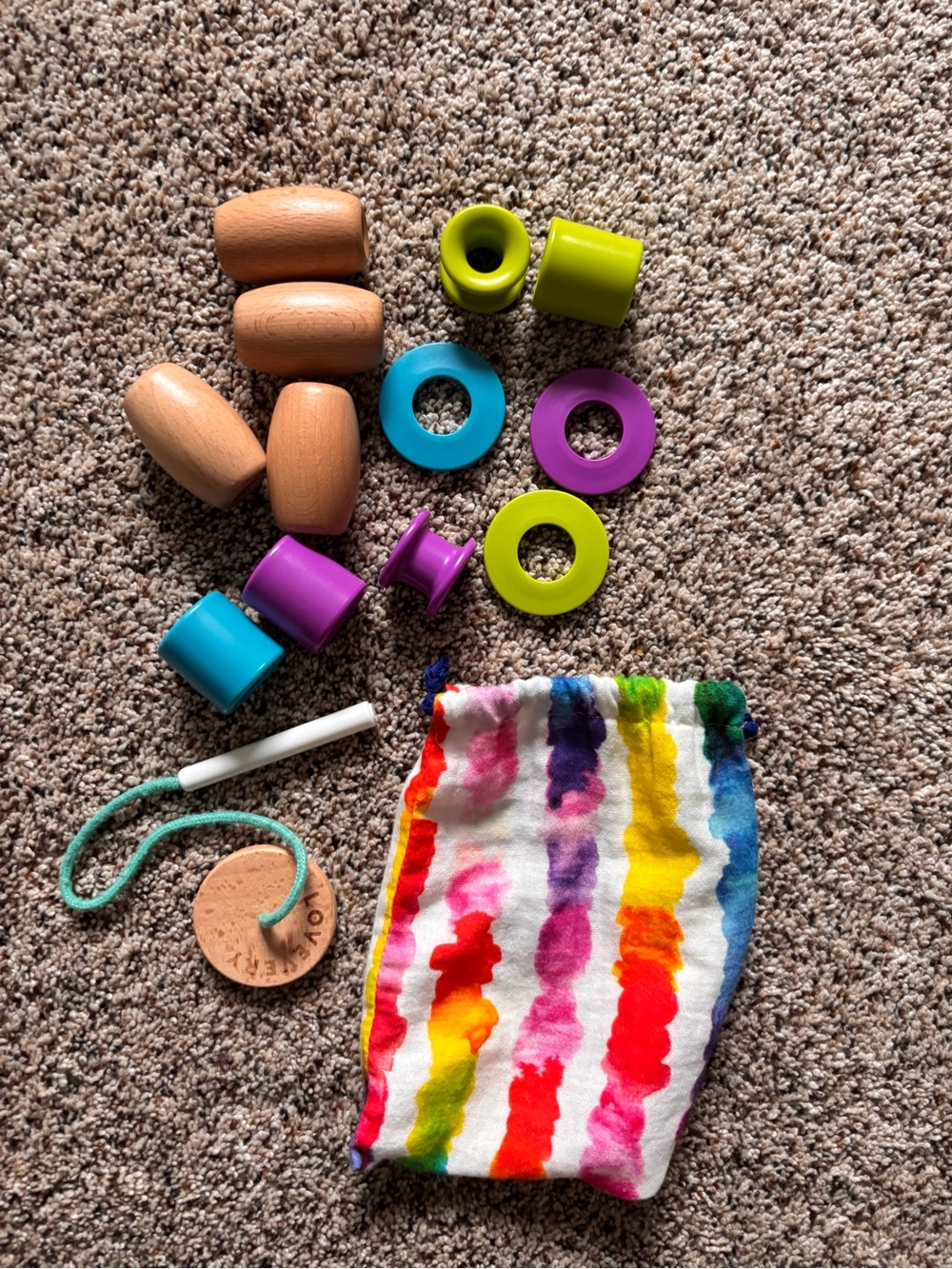 Lovevery Threadable Bead Kit